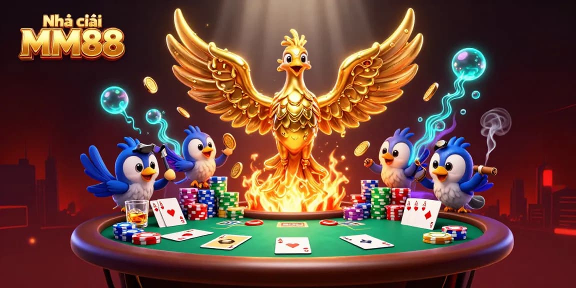 Join the action at Nhà cái MM88, where winning strategies meet engaging poker gameplay in a vibrant, dynamic casino atmosphere.