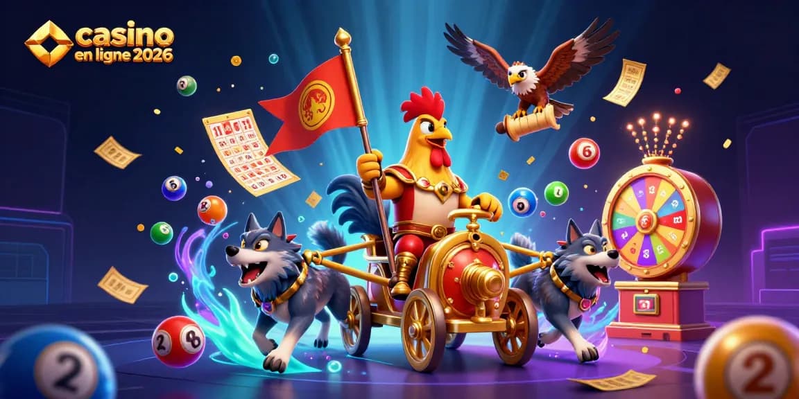 Succédez sur casino en ligne 2026 avec un château d'or, des ballons de loterie, et un rouleau chanceux