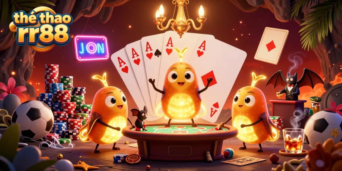 Engage in thể thao rr88 betting action with dynamic sports elements and energetic glowworms.