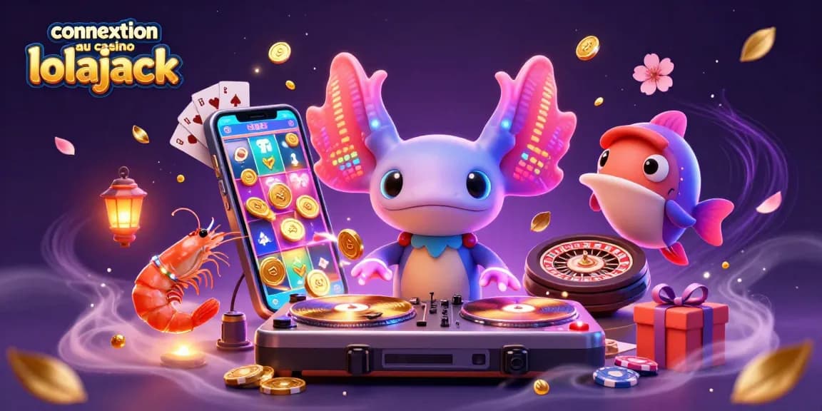 Connexion au casino lolajack, plongez dans l'univers des machines à sous avec des jeux captivants et des gains détonants.
