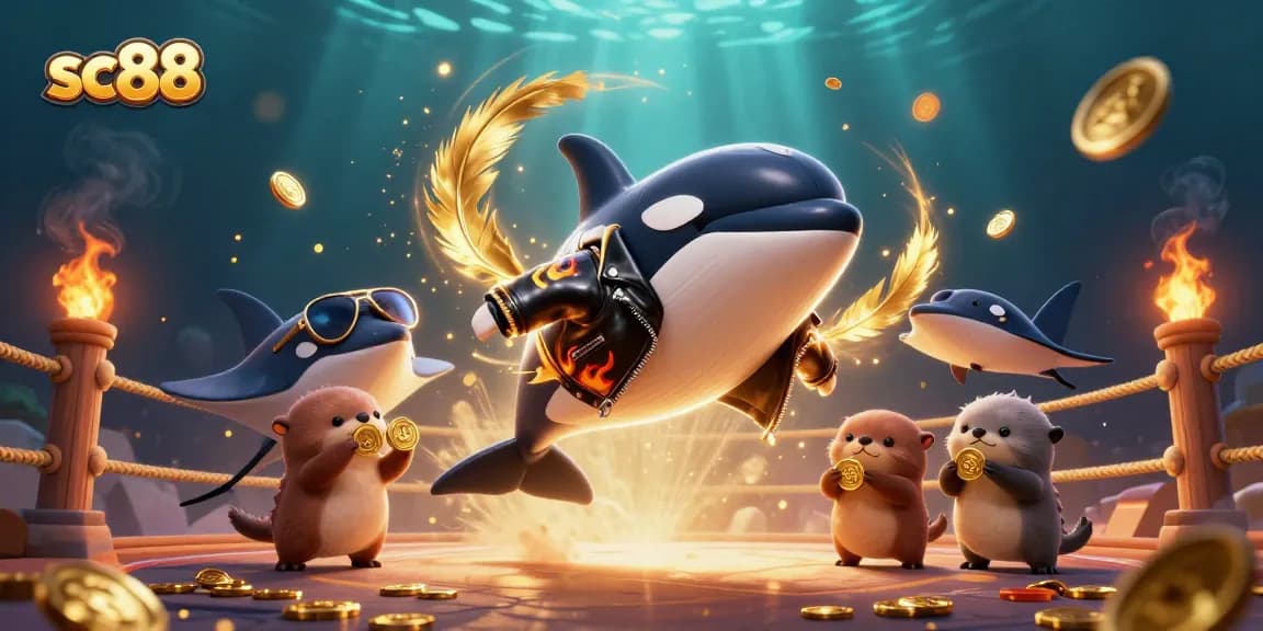 Engage with SC88's underwater casino adventure featuring exciting games and vibrant characters!