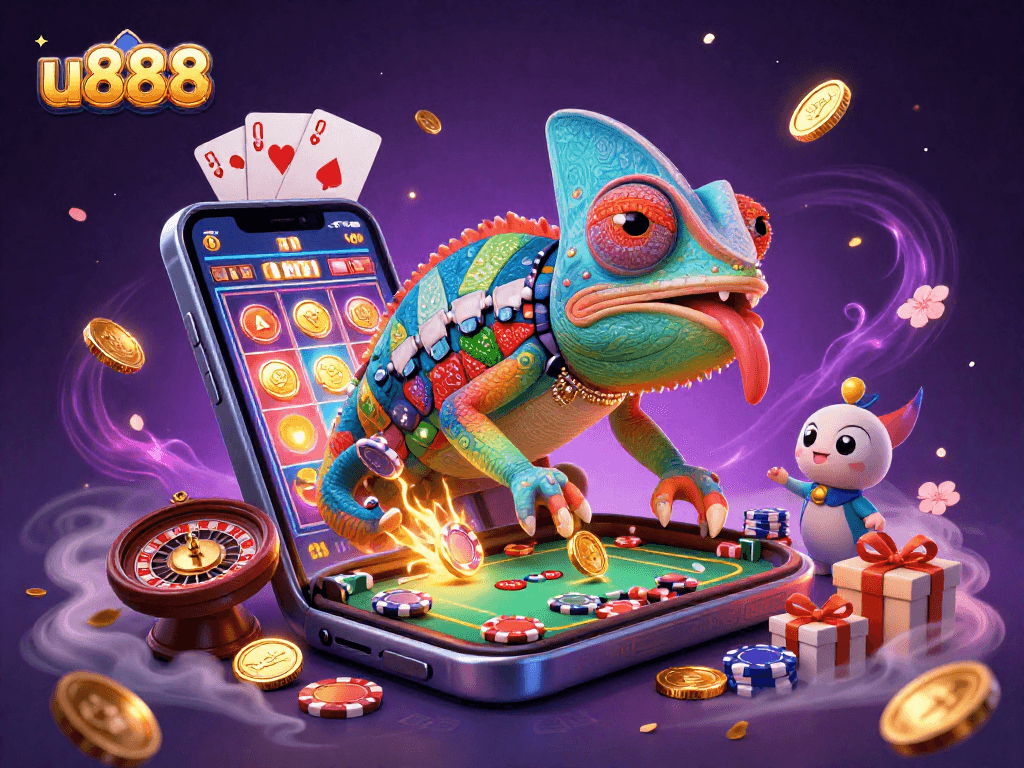 Enjoy exciting wins with U888's colorful casino games and dynamic rewards!