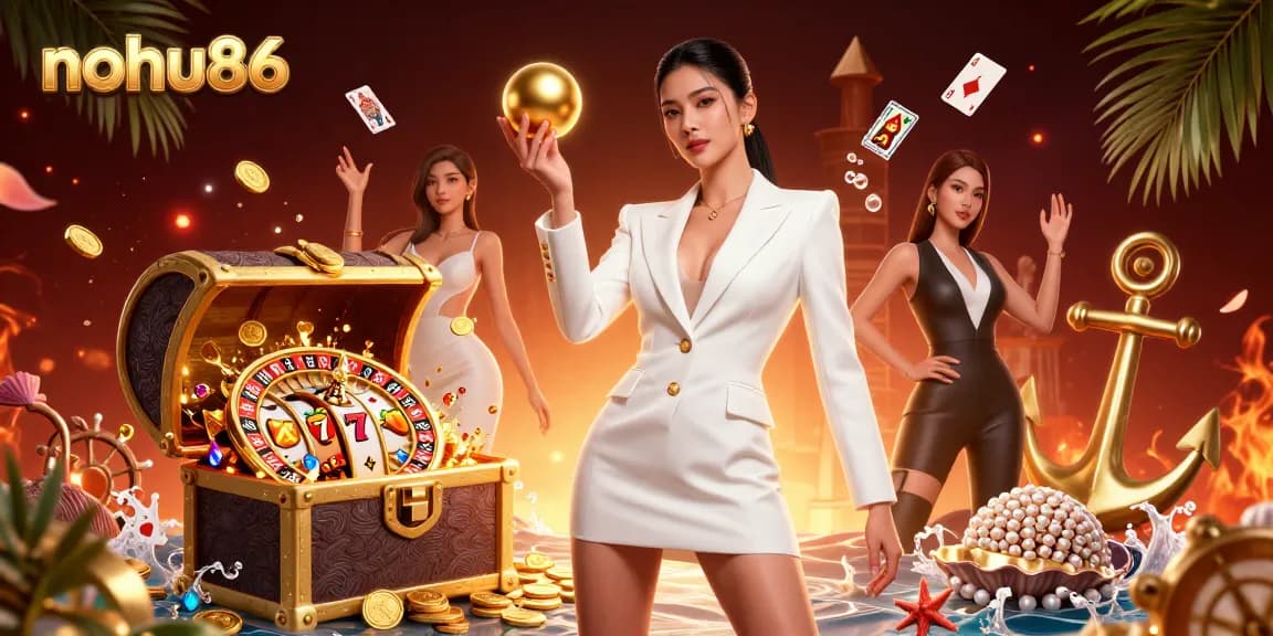 Experience thrilling slots and jackpots at nohu86 with vibrant casino elements and dynamic action.
