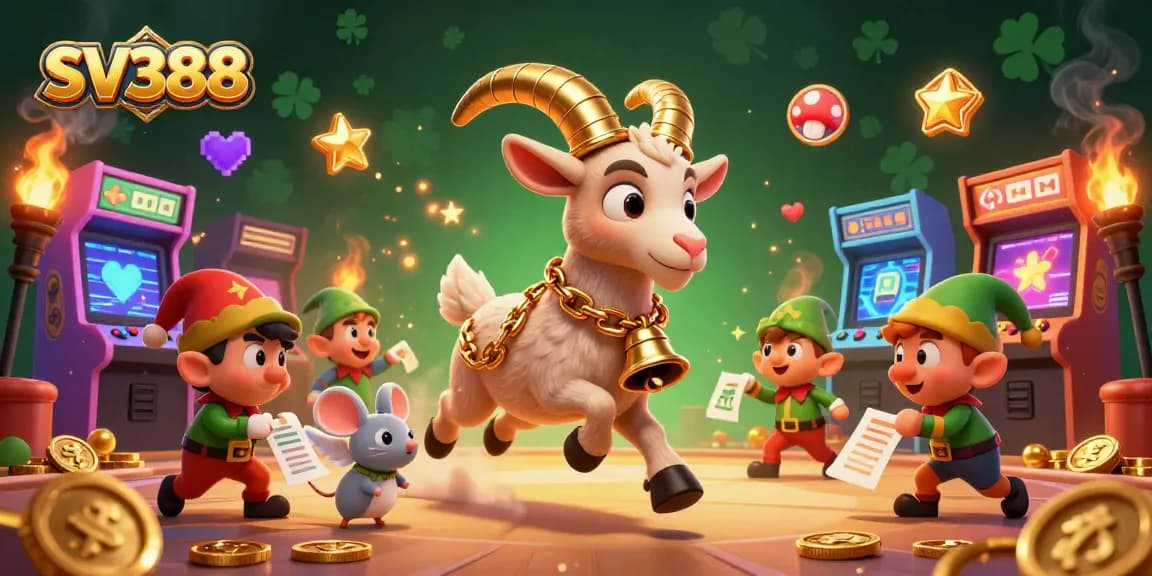Engage in cockfighting action at SV388 with lively characters and vivid gambling elements.