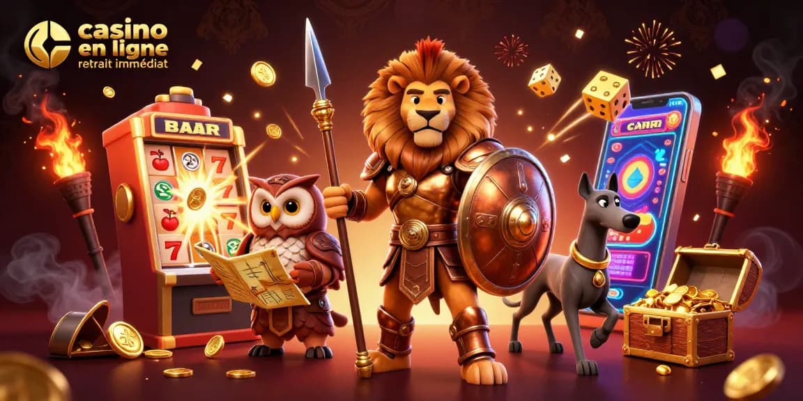 Retrouvez le plaisir du jeu avec le casino en ligne retrait immédiat et vos gains instantanés.