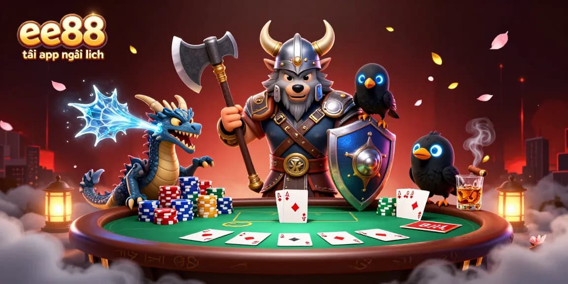 Engage with exciting games at ee88 tải app mới nhất, featuring vibrant casino elements and thrilling characters.