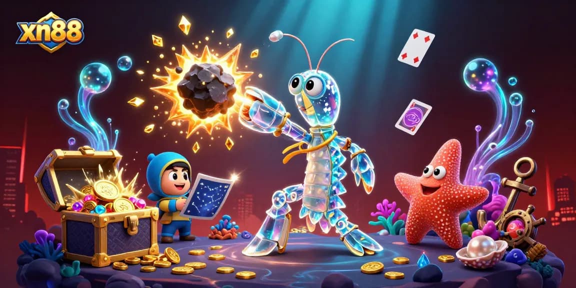 Experience the thrill of gaming at xn88 with dynamic underwater treasures and galactic elements.