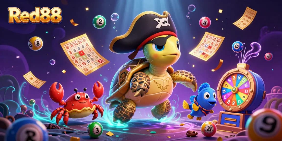 Engaging Red88 gaming scene highlighting winning experiences with colorful lottery elements.