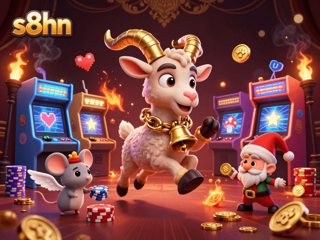Experience thrilling gameplay at s8hn with exciting elements from festive casinos featuring Krampus and playful elves.