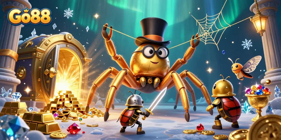 Experience thrilling gameplay at Go88 with vibrant casino action and sparkling treasures.