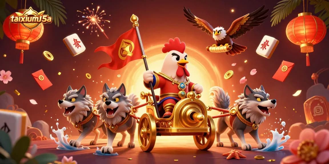 Engage with taixiumd5a as the rooster warlord rides into a thrilling online gambling adventure.