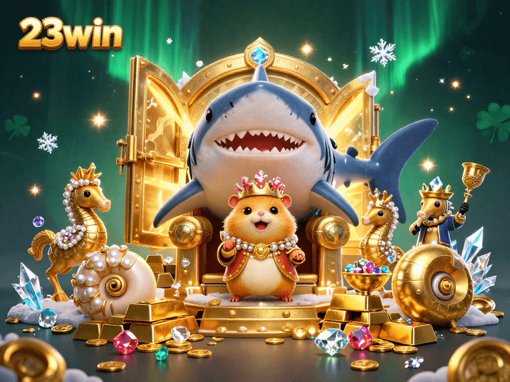 Experience thrill and excitement at 23win's casino, filled with treasures and gaming adventure.