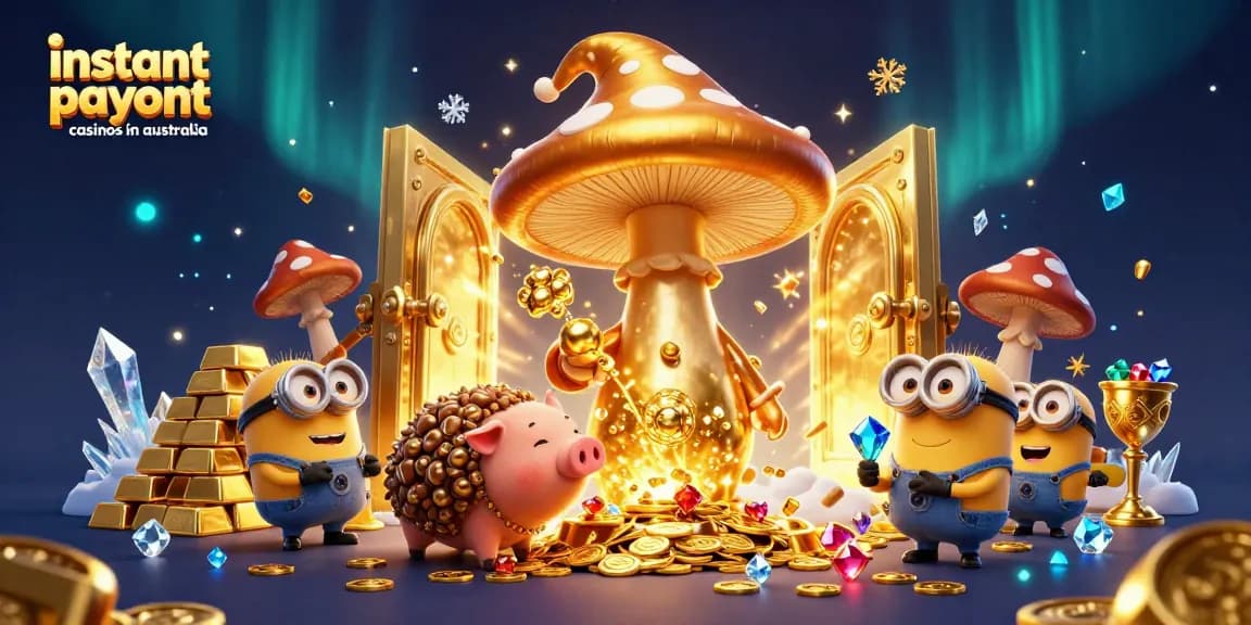 Experience the thrill at instant payout casinos in Australia with magical treasures and fast wins.