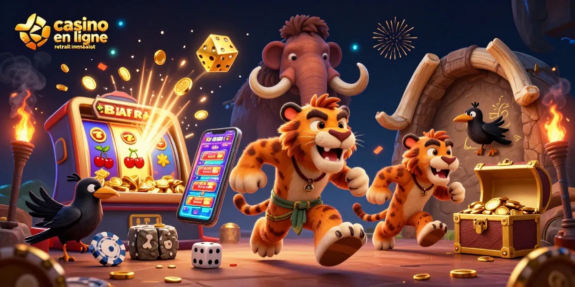 Gagnez avec les meilleurs casinos en ligne retrait immédiat, exploration d'un casino préhistorique.