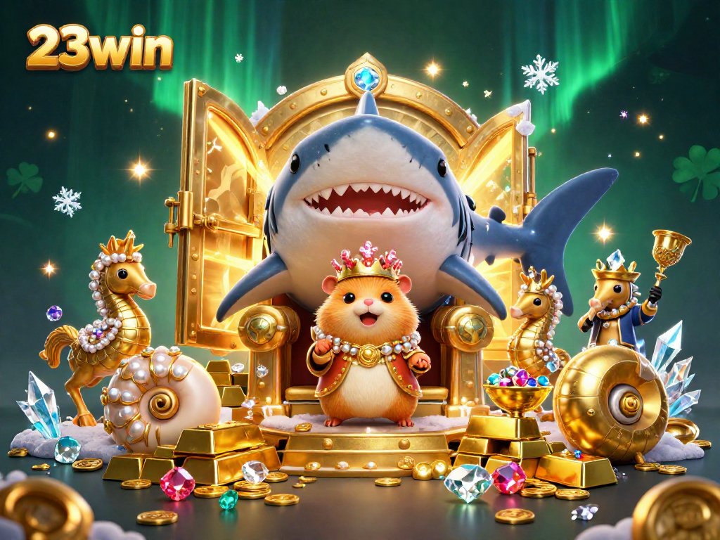 Experience thrill and excitement at 23win's casino, filled with treasures and gaming adventure.