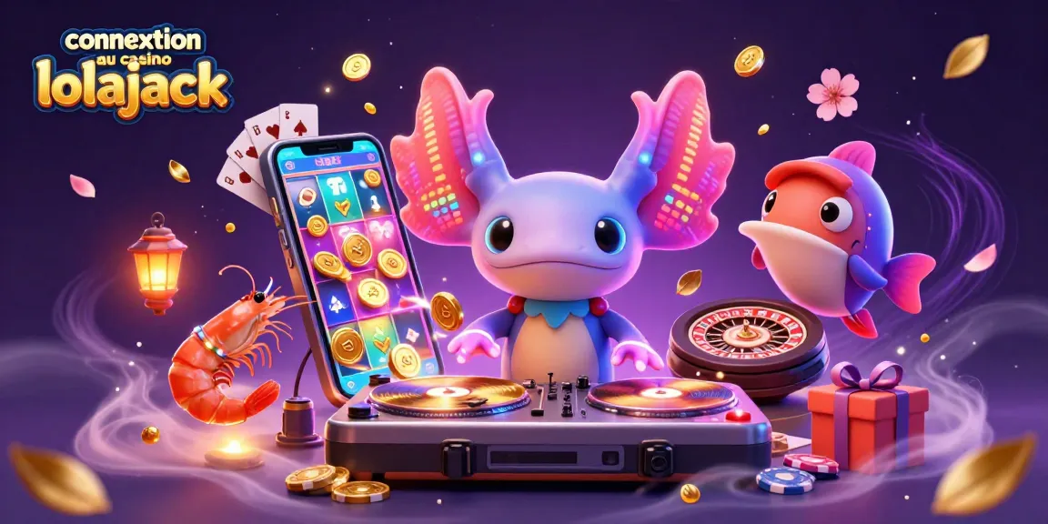 Connexion au casino lolajack, plongez dans l'univers des machines à sous avec des jeux captivants et des gains détonants.