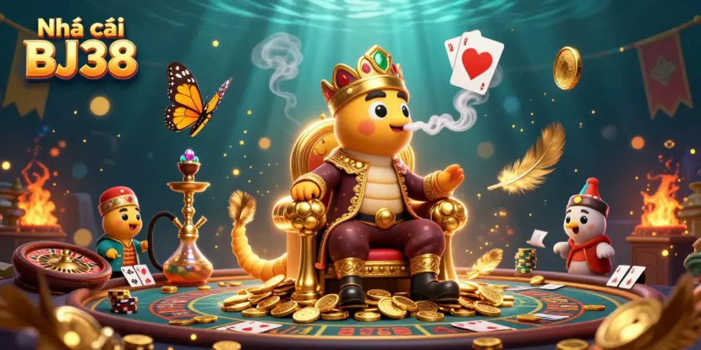 Experience thrilling gameplay at Nhà cái BJ38 with exciting live casino visuals.