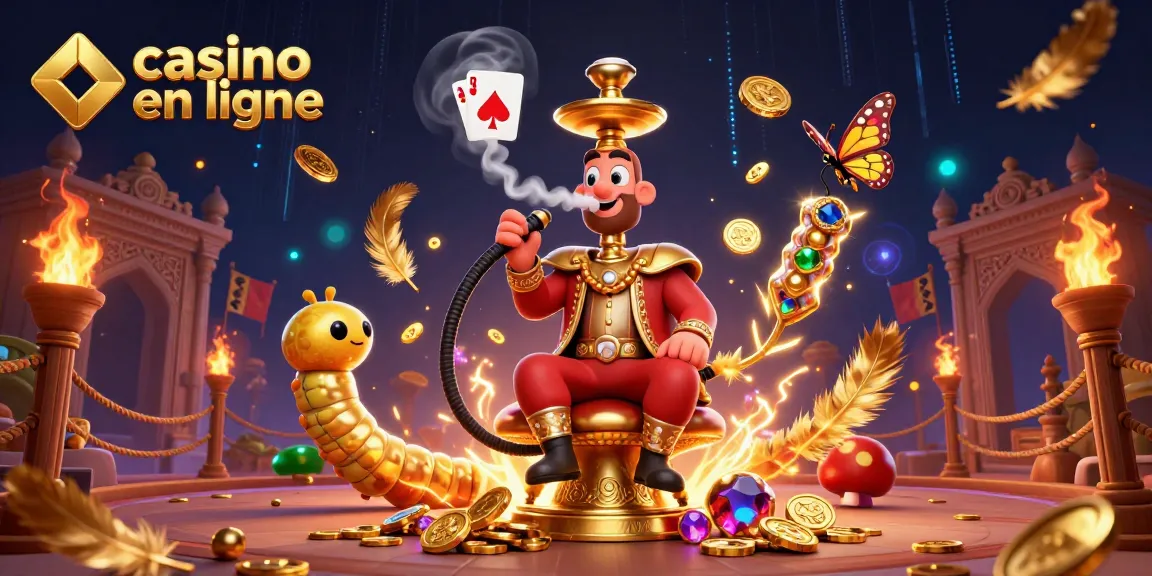 Gagnez aux jeux de casino en ligne tout en admirant une scène magique remplie d’effets visuels.