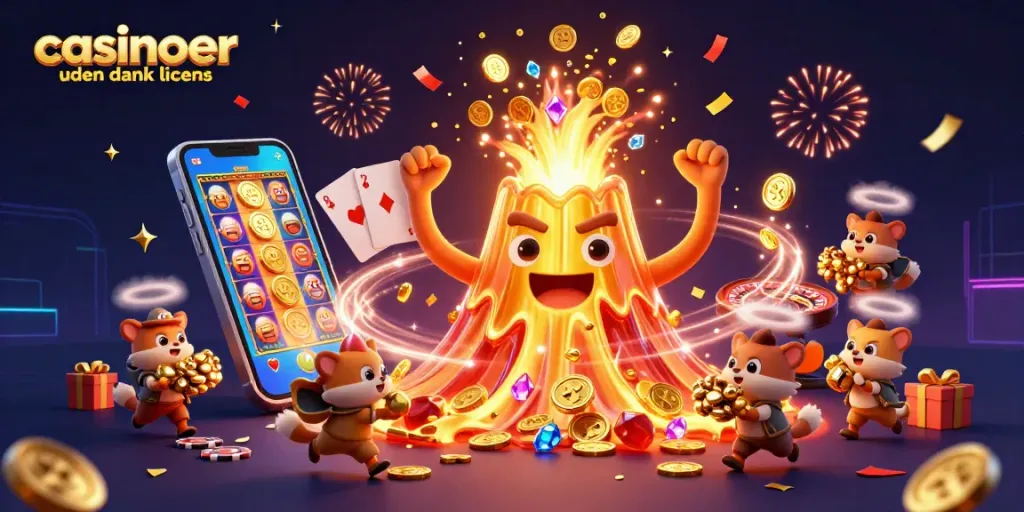 Spin to win at casinoer uden dansk licens with a colorful eruption of treasures and excitement!