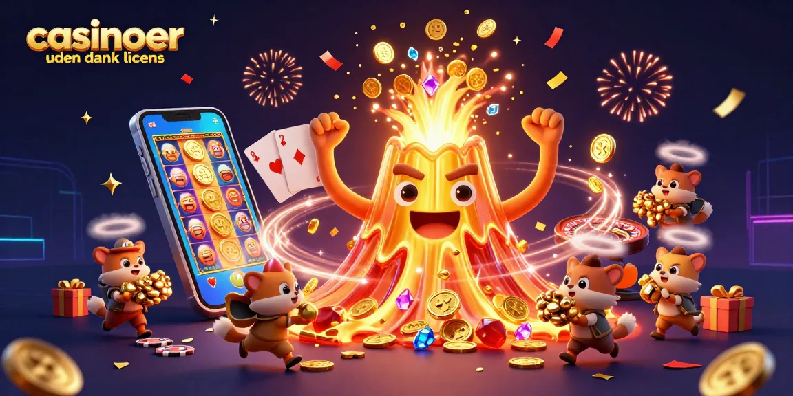 Spin to win at casinoer uden dansk licens with a colorful eruption of treasures and excitement!