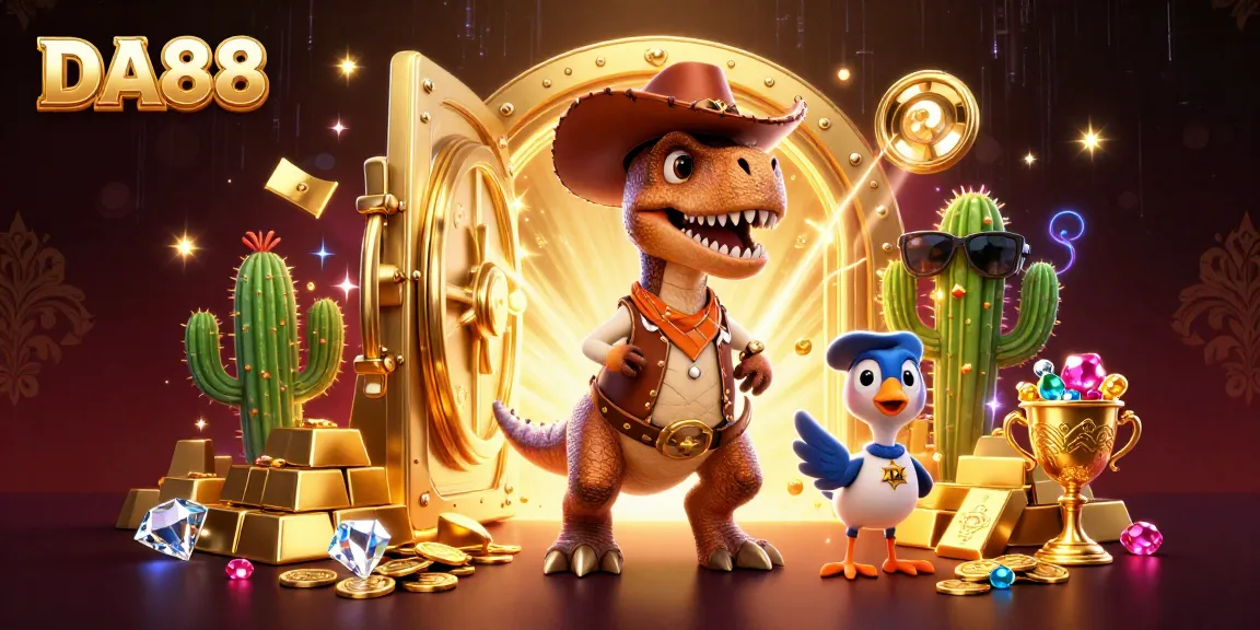 Join the excitement at DA88 with thrilling games and cowboy-themed adventures!
