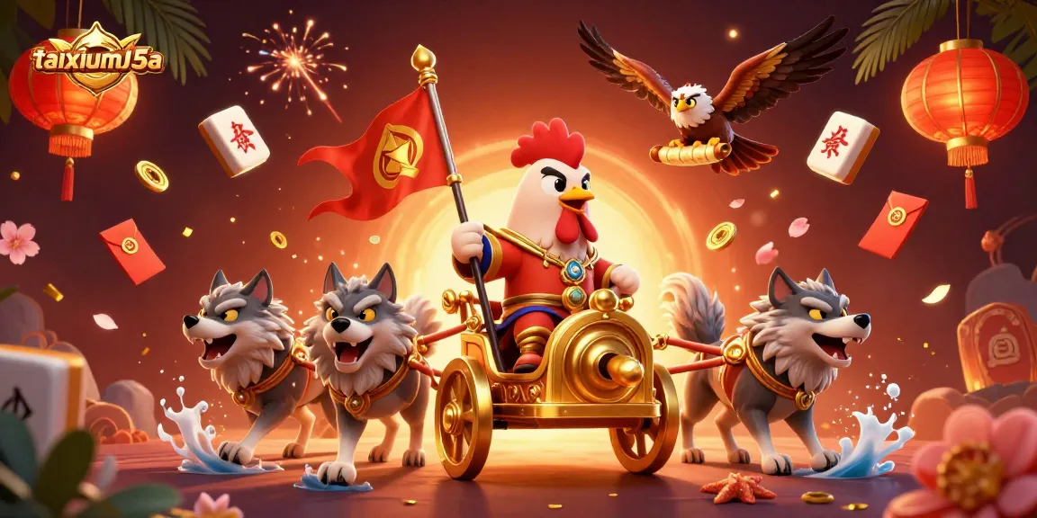 Engage with taixiumd5a as the rooster warlord rides into a thrilling online gambling adventure.