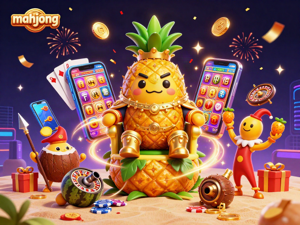 Experience mahjong gameplay with vibrant characters and dynamic slot game elements in a rich 3D casino scene.